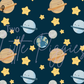 Printed Vinyl - Outerspace