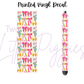 Printed Vinyl - Retro Bows