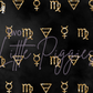 Printed Vinyl - Virgo - Black and Gold