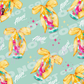 Printed Vinyl - Alani Sherbet Swirl Collection