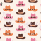 Printed Vinyl - Western Cowgirl