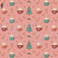 Printed Vinyl - Groovy Christmas