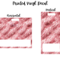 Printed Vinyl - Pink Fur