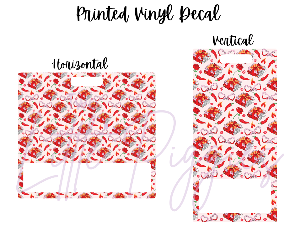Printed Vinyl - Bookish - Spicy Books