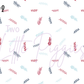 Printed Vinyl - Christmas - Navy and Berry