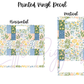 Printed Vinyl - Springtime Patchwork