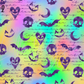 Printed Vinyl - Halloween - Rainbow Halloween