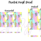 Printed Vinyl - Brushstroke - Easter