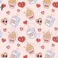 Printed Vinyl - Valentine - Fries Before Guys