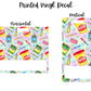 Printed Vinyl - Back to School - School Supplies