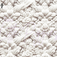 Printed Vinyl - White Knit Texture