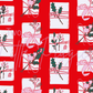 Printed Vinyl - Peppermint Holiday