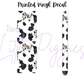 Printed Vinyl - Cow Print and Bows