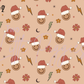 Printed Vinyl - 70s Retro Christmas