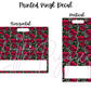 Printed Vinyl - Cherry Skulls