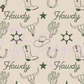 Printed Vinyl - Western Pattern 2 Collection