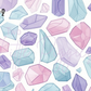 Printed Vinyl - Pastel Gems