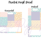 Printed Vinyl - Pastel Patchwork