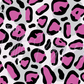 Printed Vinyl - Leopard Rainbow