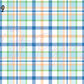 Printed Vinyl - Spring Plaid