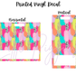 Printed Vinyl - Brushstroke Polka Dot