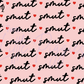 Printed Vinyl - Smut