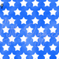 Printed Vinyl - 4th of July - Stars and Bows