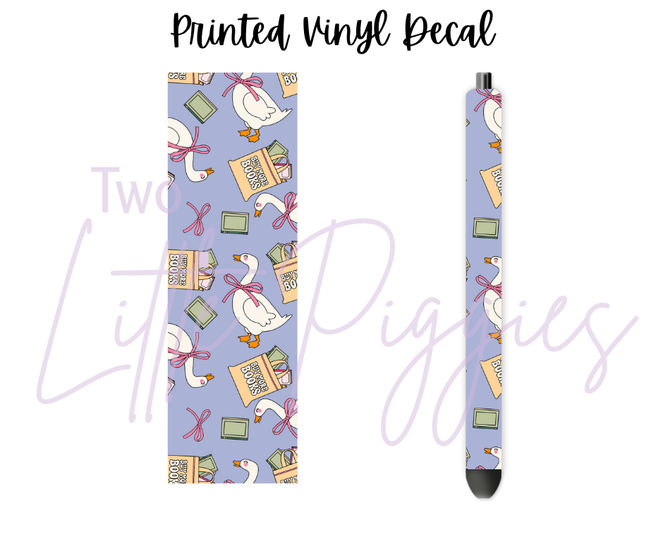 Printed Vinyl - School Silly Goose