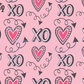 Printed Vinyl - Valentine Hearts