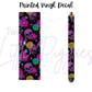Printed Vinyl - Skelli Flowers