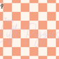 Printed Vinyl - Checkers - Boho Muted