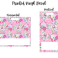 Printed Vinyl - Taco Bell Floral