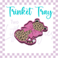3D Printed - Trinket Tray - Leopard with Bow