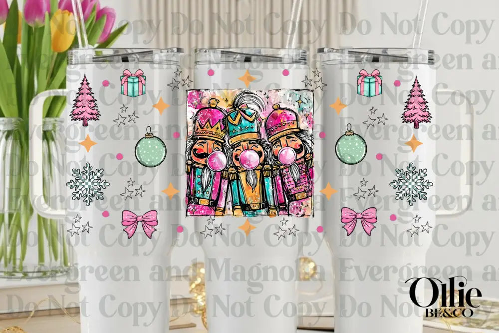 Watercolor Nutcrackers
