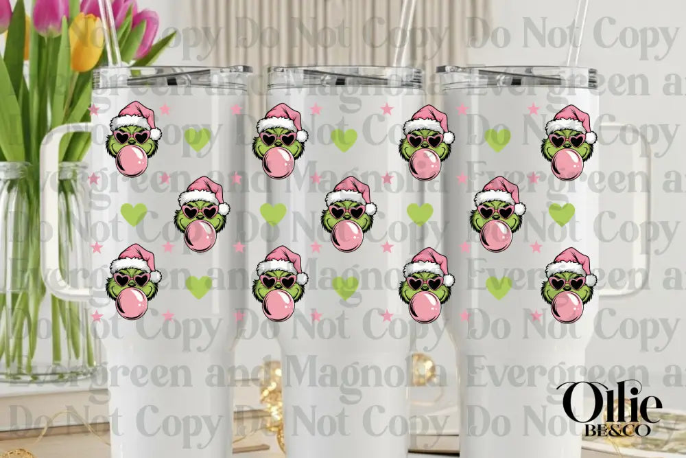 Bubble green man