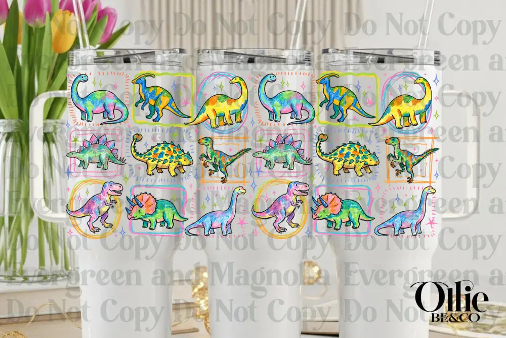 Colorful Dinos