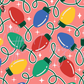 Printed Vinyl - Christmas Lights