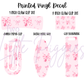 Printed Vinyl - Pink Western Bows