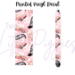 Printed Vinyl - Hot Wheels - Pink