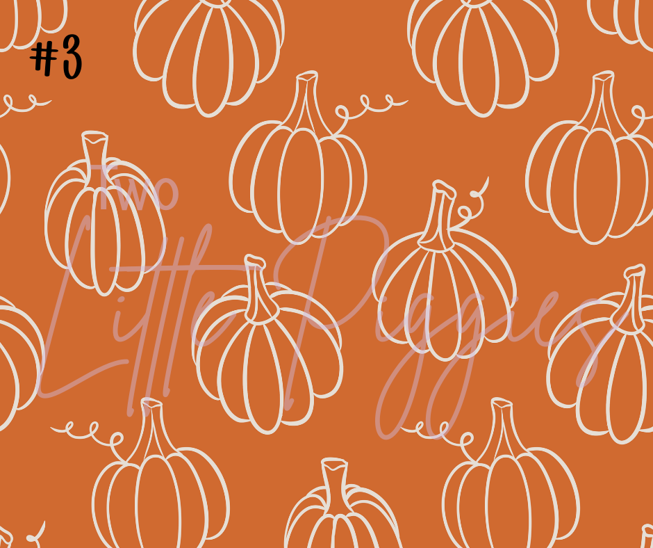 Printed Vinyl - Fall Festival
