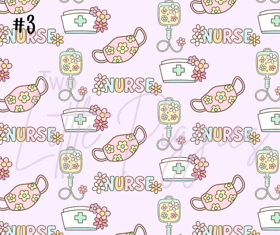 Printed Vinyl - Sassy Society - Nursing