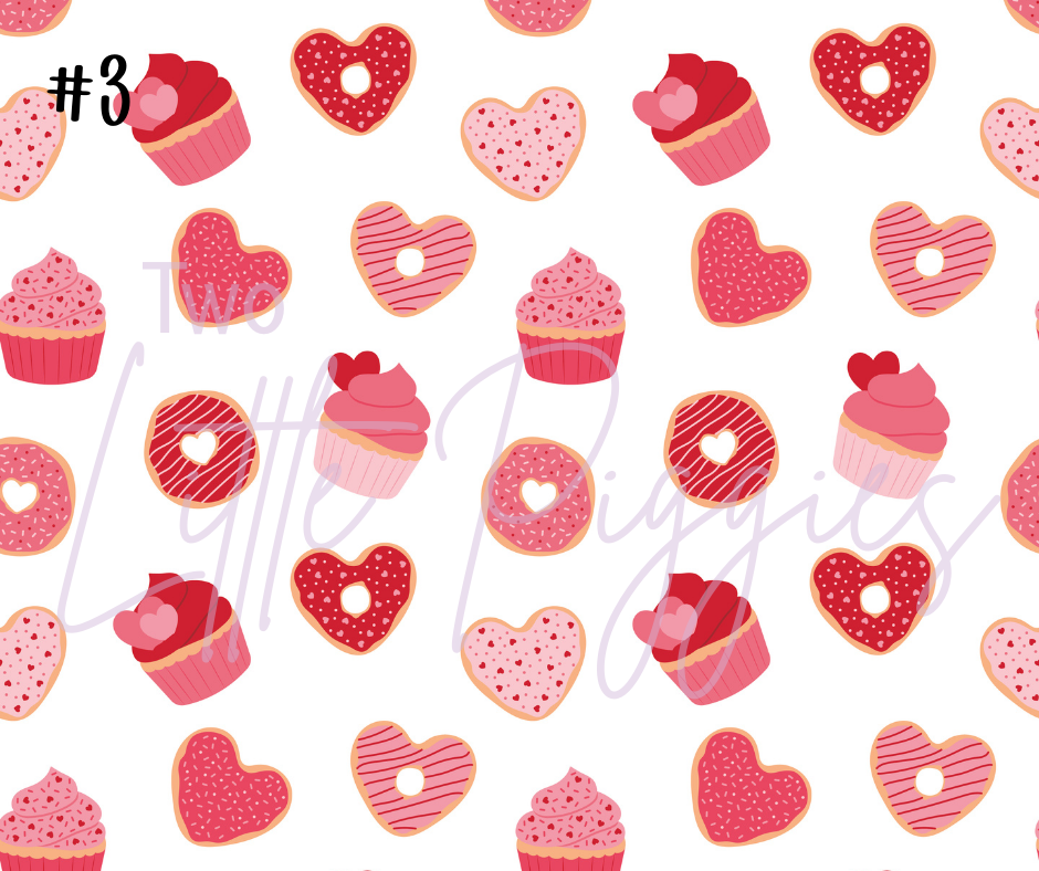 Printed Vinyl - Valentine Treats