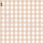 Printed Vinyl - Checkers - Fall