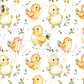 Printed Vinyl - Chickens 2