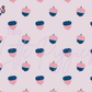 Printed Vinyl - Winter Blush
