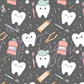 Printed Vinyl - Happy Teeth Collection