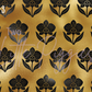 Printed Vinyl - Aquarius - Black and Gold
