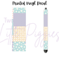 Printed Vinyl - Pastel Patchwork