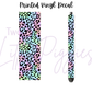 Printed Vinyl - Pastel Leopard
