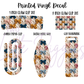 Printed Vinyl - Embroidered Bows